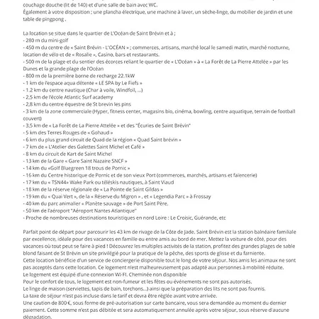 Dom wakacyjny Maison A 350m De La Pour 6 A St Brevin Saint-Brévin-les-Pins