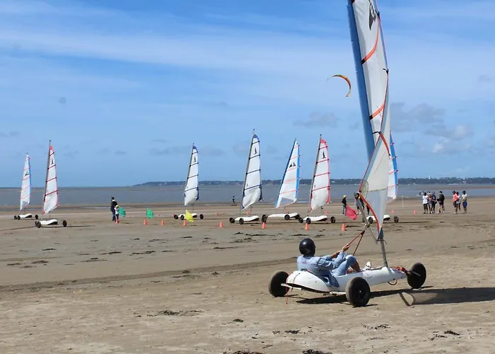 펜션 Maison A 350m De La Pour 6 A St Brevin Saint-Brevin-les-Pins